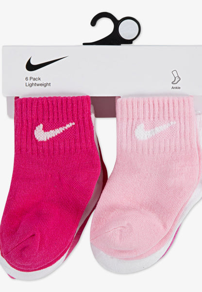 Nike infant socks NN0641-V12 pink-white-fuchsia