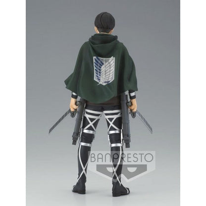 BANPRESTO ATTACK ON TITAN FINAL SEASON FIGURE LEVI SPECIAL 16 CM STATUA A.O.T.