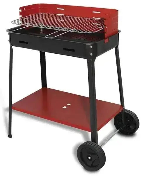 Grill Flavia mit Rollen – Maße 60x35x80h