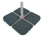 Fillable bases for cantilever umbrella 4pcs
