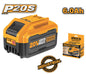 Lithium-Akku P20s 20V 6.0Ah Ingco
