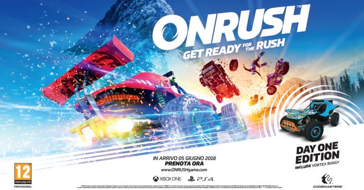 Videospiel Onrush Day1 Edition Xbox One Rennspiel Italienisch Cars Neu On Rush