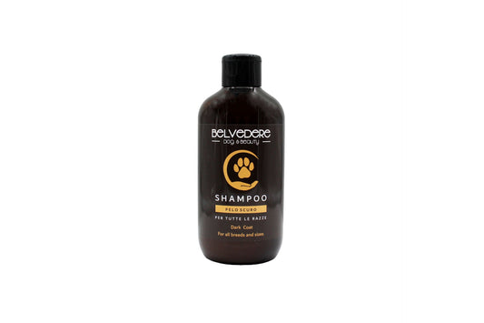 Belvedere Dog & Beauty Dark Coat Shampoo Per Animali Domestici Con Pelo Scuro 250 ml