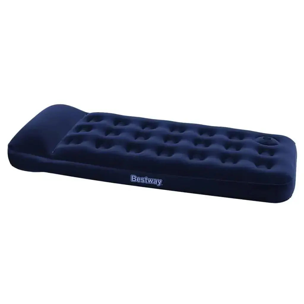 Bestway Beflockte Luftmatratze mit Pumpe 185x76x28cm