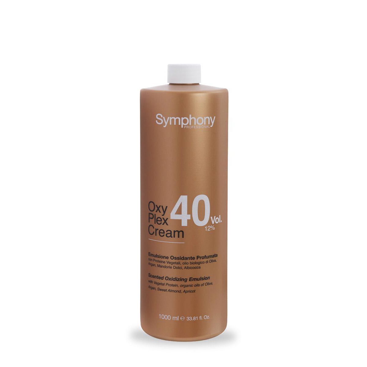 Biacré Symphony Oxy Plex Cream Emulsione Ossidante Profumata 40 Volumi 12% 1000 ml