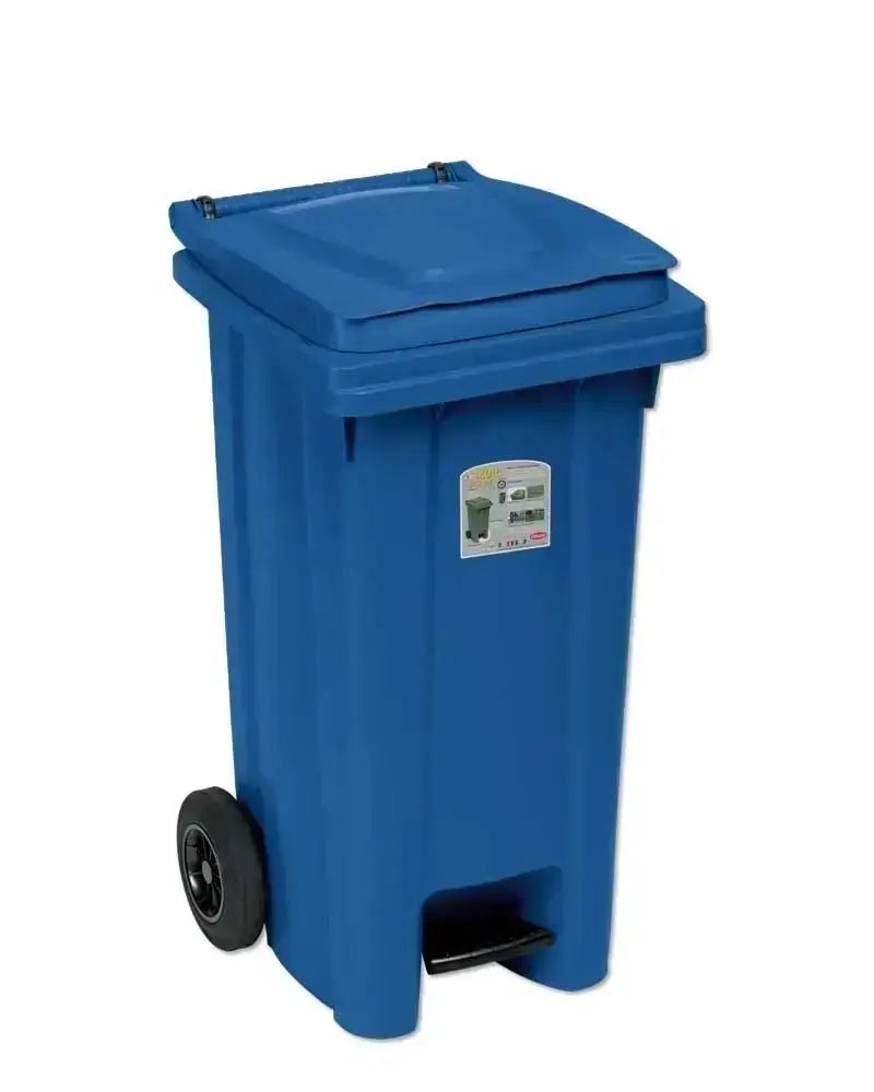 Mülleimer mit Pedal 120 l, verschiedene Farben