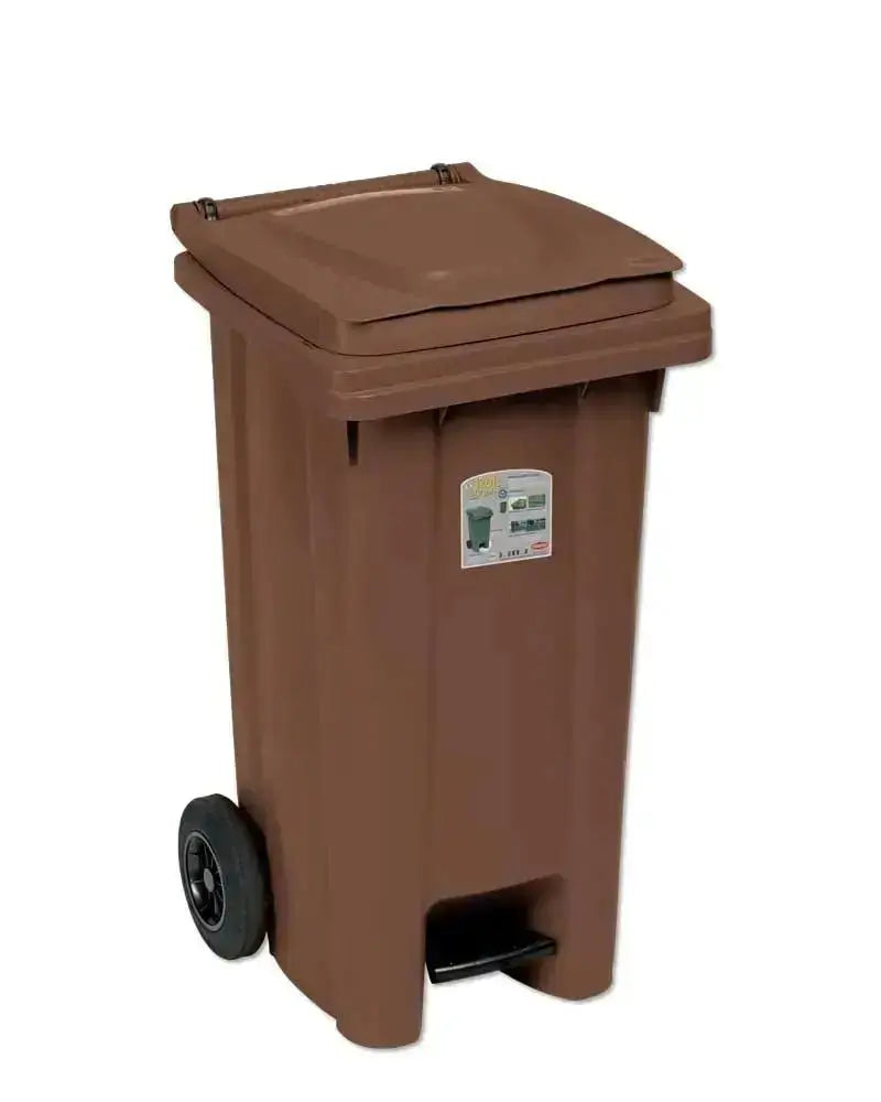 Mülleimer mit Pedal 120 l, verschiedene Farben