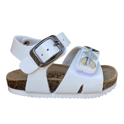 Biochic Girl's Sandal BC55051CB Cristal White