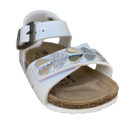 Biochic Girl's Sandal BC55051CB Cristal White