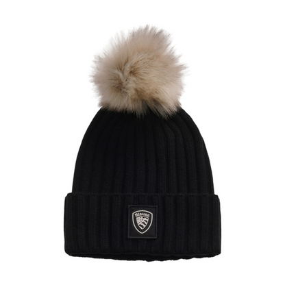 Blauer Cappello Life Ribbed Hat 25WBLDA05337 Nero