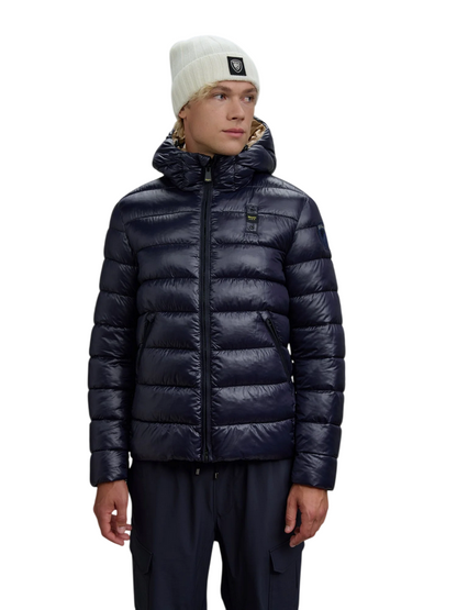 Blauer Adams Giubbetto Uomo Nylon Eco Blu 25WBLUC02079-A05958