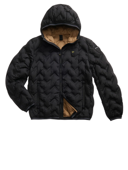 Blauer Giubbotto Uomo Angular Piery 25WBLUC03233-007308 Nero