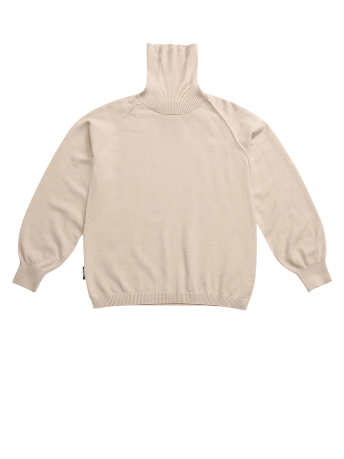Blauer Maglia Donna Columbia 25WBLDM10321 006645 Beige chiaro – Maglione con Cuciture Sagomate e Calore Moderno