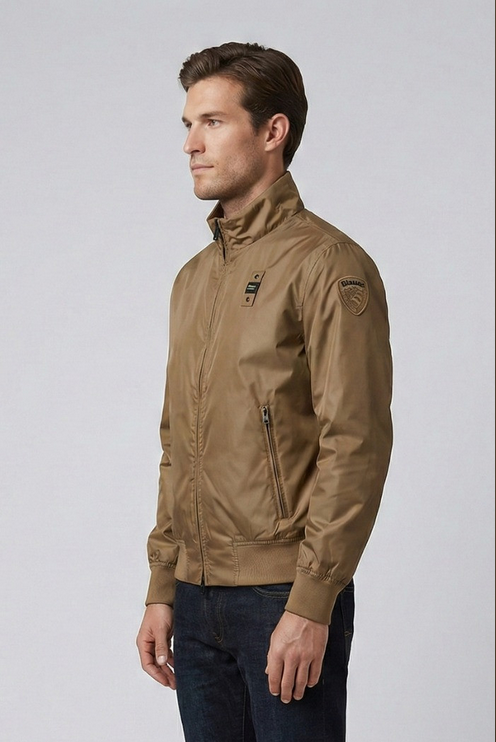 Blauer bomber leggero sfoderato Duxbury 26SBLUC11028 007462 340 Bronzo