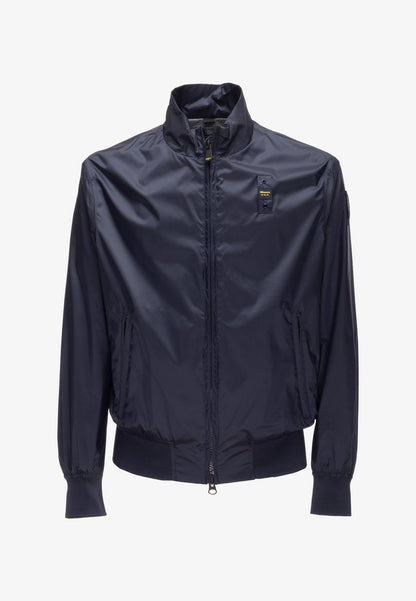 Blauer bomber leggero sfoderato Duxbury 26SBLUC11028 007462 888 Blu