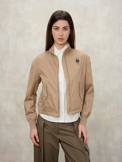 Blauer Donna Giacca Bomber CARNEYED 26SBLDC04460-007475 Beige