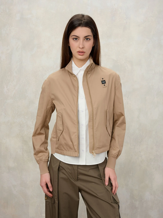 Blauer Donna Giacca Bomber CARNEYED 26SBLDC04460-007475 Beige