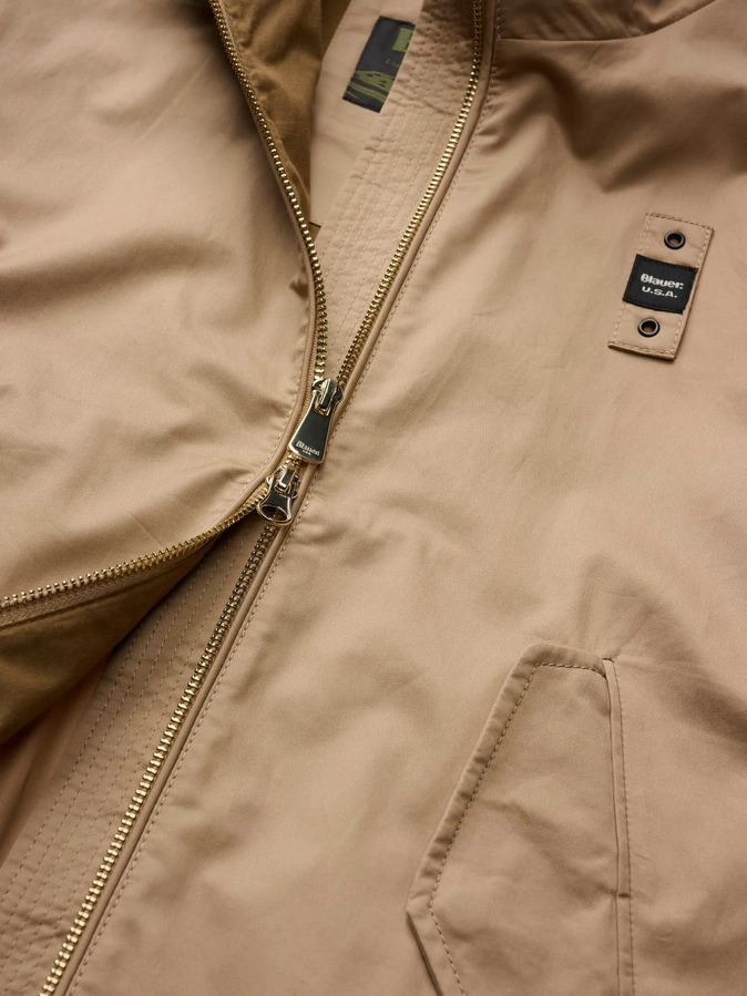 Blauer Donna Giacca Bomber CARNEYED 26SBLDC04460-007475 Beige