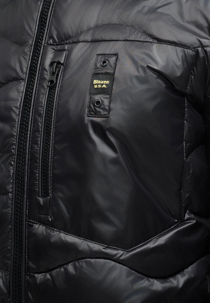 Blauer uomo piumino leggero uomo Daniel 26SBLUC03178-006719 999 nero