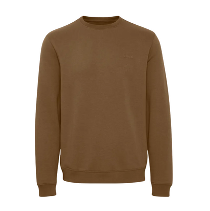 Blend Felpa girocollo da uomo Downton Crew sweatshirt 20712522 180930 caffè