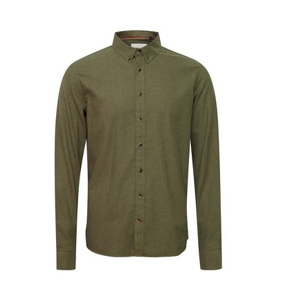 Blend camicia da uomo manica lunga 20716243 180523 verde