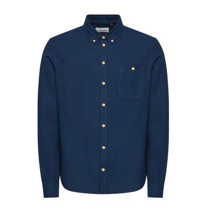 Blend camicia da uomo manica lunga 20716337 194024 blu