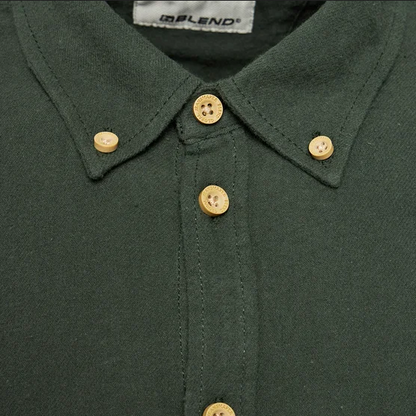 Blend camicia da uomo manica lunga 20716337 196110 verde