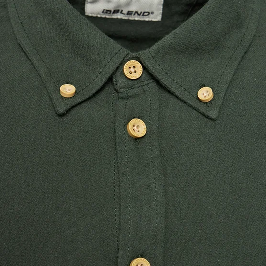 Blend camicia da uomo manica lunga 20716337 196110 verde