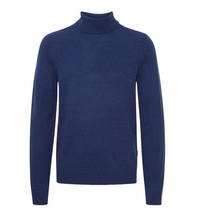 Blend maglioncino da uomo a dolcevita con vestibiltà regolare 20716087 194024 blu