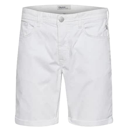 Blend pantaloncino Twister in denim da uomo 20714103 200287 bianco