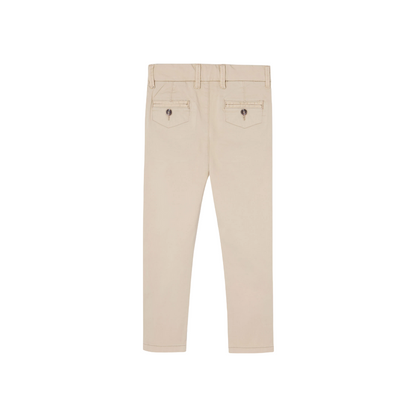 Boboli Pantaloni in raso elasticizzati da bambino738367 7399 beige