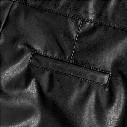 Boboli short ecopelle per ragazza 727512 890 nero
