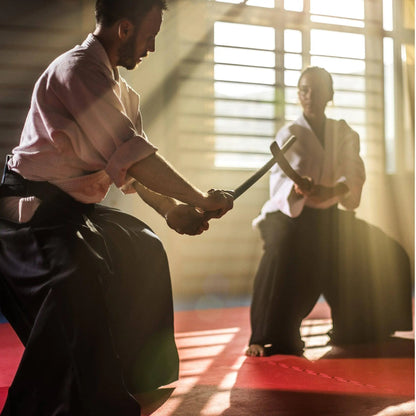 Bokken Suburito, Bokuto con Tsuba in polipropilene - Allenamento per Aikido Iaido Kobudo Kendo, Kenjutsu