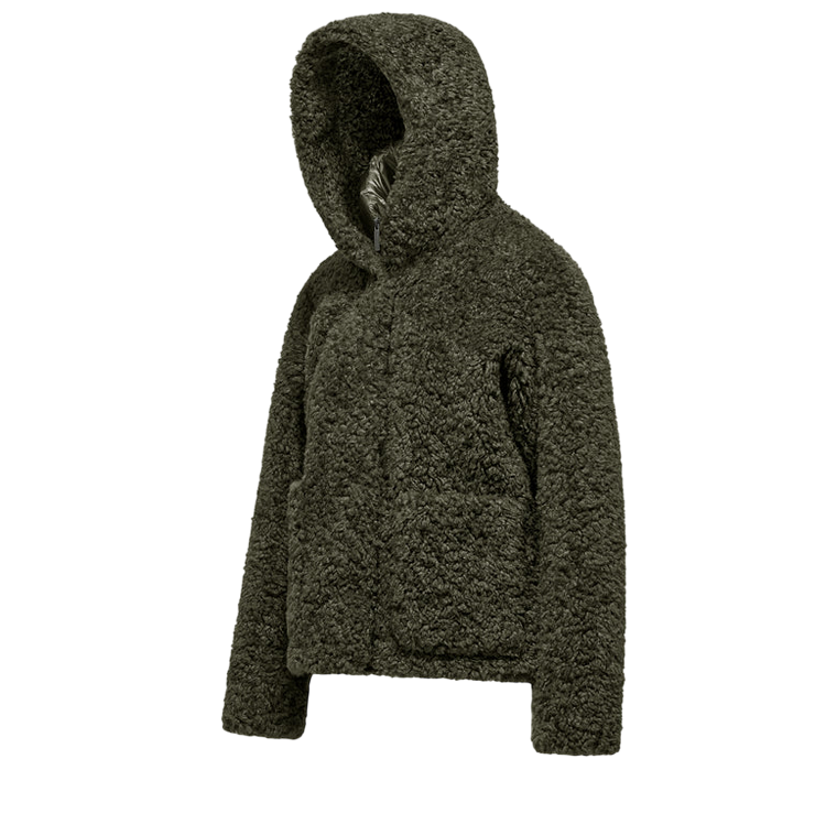 Bomboogie Cappotto Ecopelliccia GW9191TSFC-365 Verde Donna