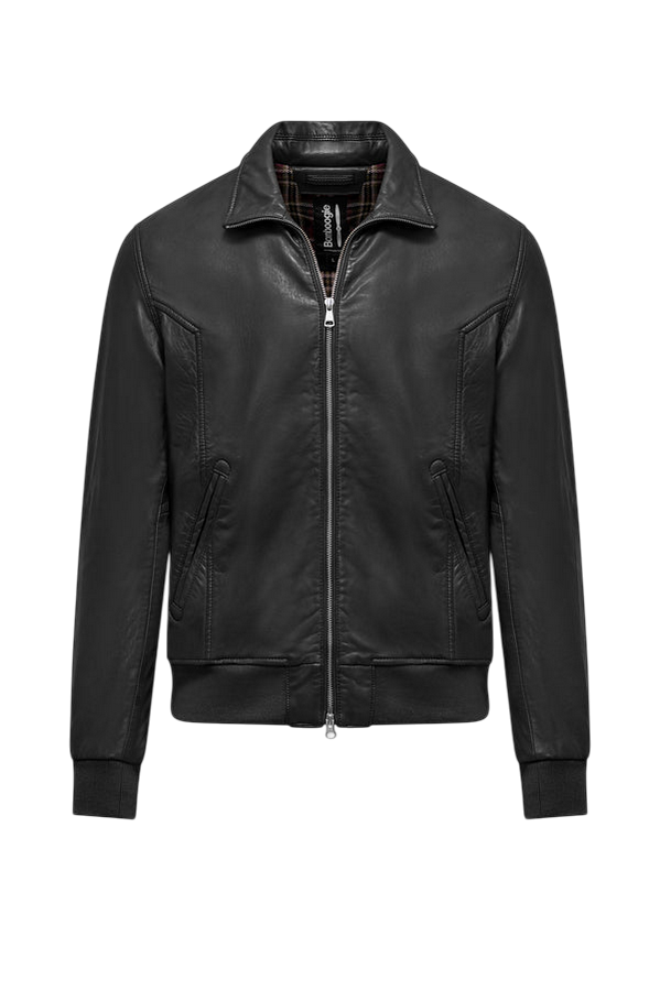 Bomboogie Giacca in Pelle CHEL JMCHELPLGW5 Nero – Stile Urban, Qualità Artigianale e Comfort Deciso