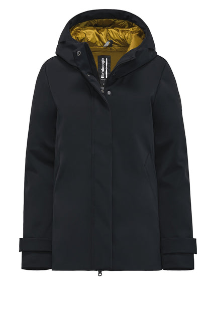 Bomboogie Giaccone con cappuccio da donna Oslo GW7561TNSP nero