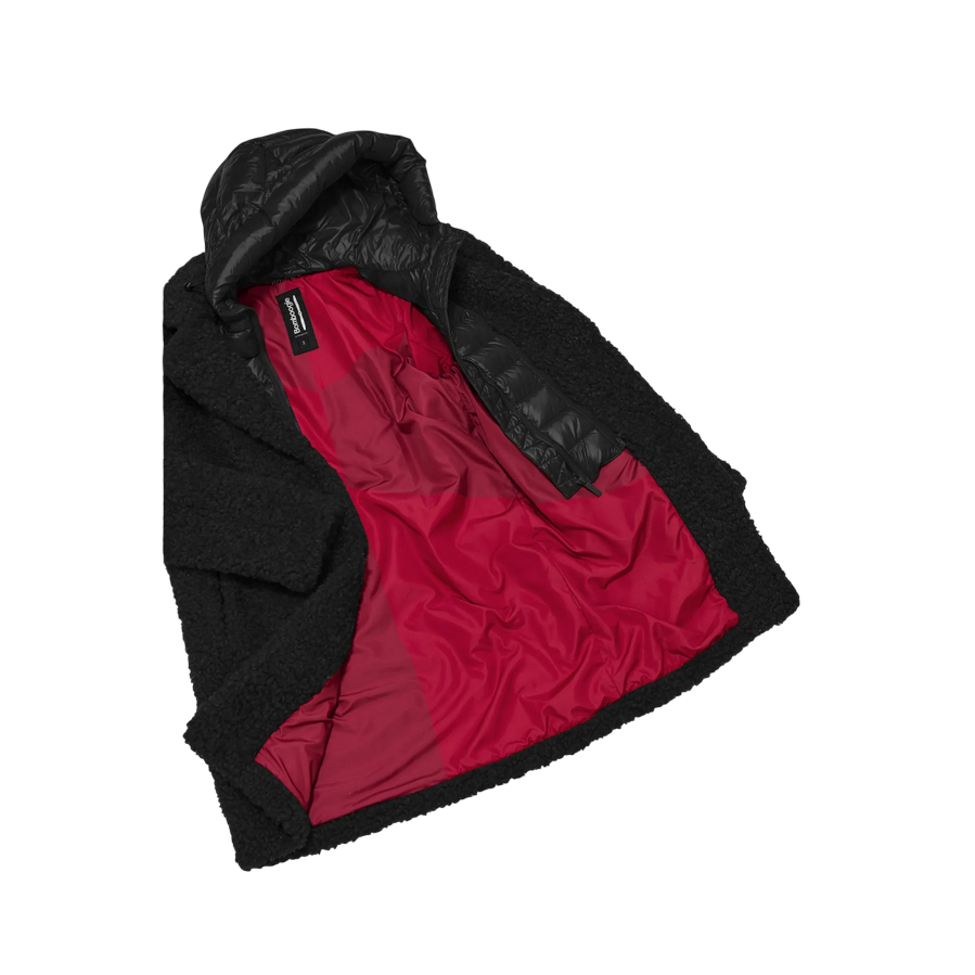 Bomboogie Odessa Overcoat CW6570TSFC5_90 Nero - Cappotto lungo donna elegante e funzionale