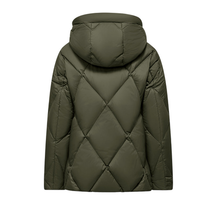 Bomboogie Piumino Donna Verde GW8639TMNW5 365 | Calore Naturale & Stile Romantico