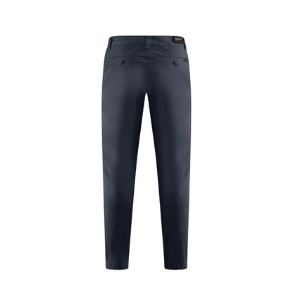 Bomboogie pantalone casual da uomo chino slim in popeline di cotone PMSPYTCG5 297 blu scuro