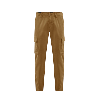 Bomboogie pantalone da uomo chino slim in gabardina con tasche cargo PMDYLTGST5 350 sabbia
