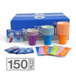 BORBONE ZUBEHÖR-SET 150-teilig TASSEN + ZUCKERBEUTEL + KAFFELÖFFEL PADS