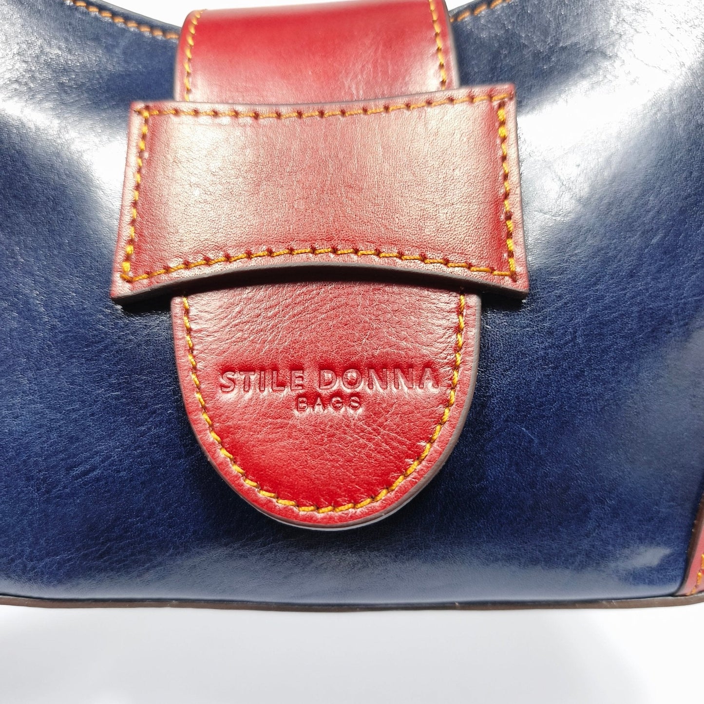 Stile Donna Bags - Aurora Borsa a Tracolla in Vera Pelle