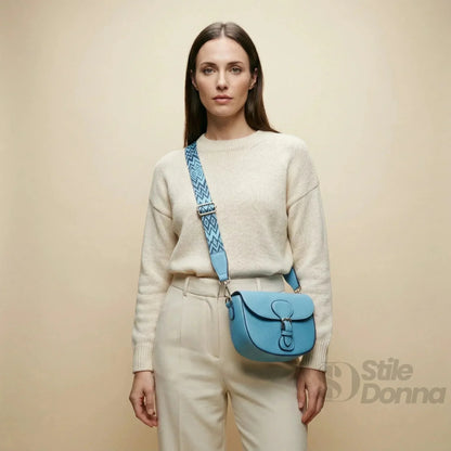 Stile Donna Bags - Chiara Borsa a Tracolla in Ecopelle