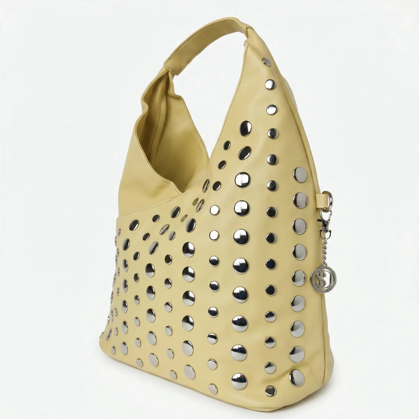 Stile Donna Bags - Silver Dot Borsa Grande in Ecopelle