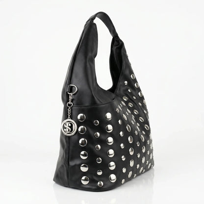 Stile Donna Bags - Silver Dot Borsa Grande in Ecopelle