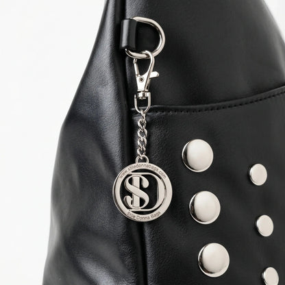 Stile Donna Bags - Silver Dot Borsa Grande in Ecopelle
