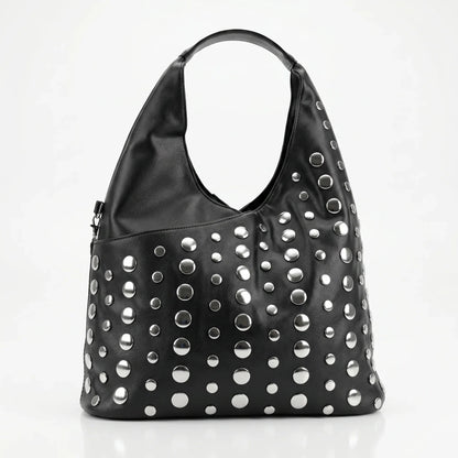 Stile Donna Bags - Silver Dot Borsa Grande in Ecopelle
