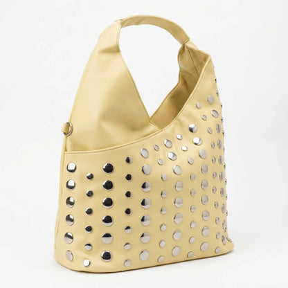 Stile Donna Bags - Silver Dot Borsa Grande in Ecopelle