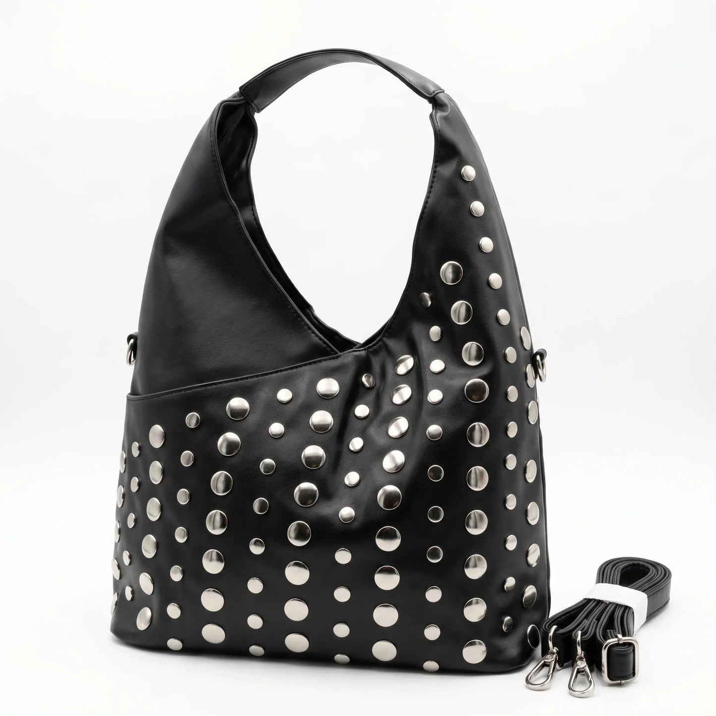 Stile Donna Bags - Silver Dot Borsa Grande in Ecopelle
