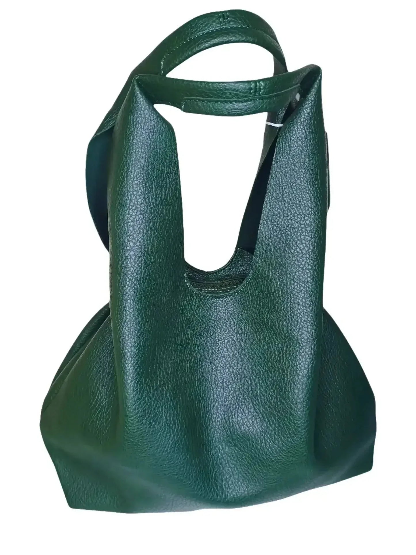 Stile Donna Bags - Borsa Hobo Capiente in Ecopelle